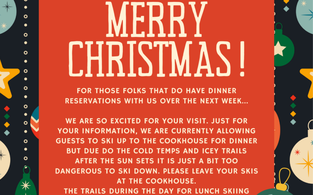 RESERVATIONS & CONDITIONS